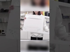 بيع بالجملة شعار مخصص مطبوع فاخر صلبة هدية مربع قابلة للطي صناديق الورق المقوى التعبئة