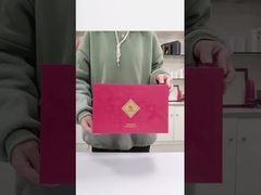 الصناديق الورقية ذات الشكل الكتب الزخرفية مغلق المغناطيسي لمتطلبات العميل الخاصة