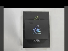 المواد المعاد تدويرها حجم مخصص كتاب شكل عبوة صندوق هدية مع غطاء مغناطيسي