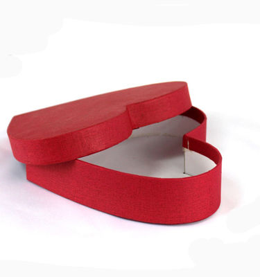 صناديق الهدايا ذات شكل قلب ورقية ملونة قابلة للتخصيص