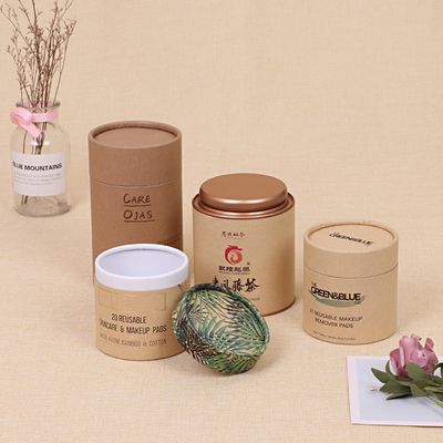 حزم أنابيب الشموع الصديقة للبيئة أنابيب الورق القابلة للتحلل الحيوي صناديق الهدايا للأوعية الزجاجية