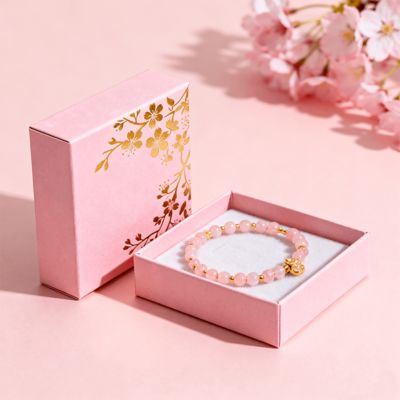 صندوق هدايا فاخر مصمم خصيصًا من ورق أخضر مقوى منقوش صندوق مجوهرات للخواتم والأقراط لتخزين إكسسوارات الموضة