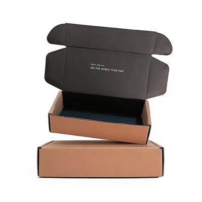 Custom Personalized Environmentally Friendly Glossy Laminated Cardboard Foldable Gift Box With Logo for Brand Packaging