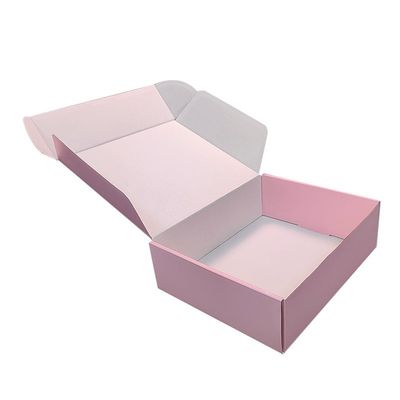 النغمة المموجة 9x6x2 الطلب المخصص 9x6x2 صندوق الهدايا التعبئة الورق المعاد تدويره الشحن