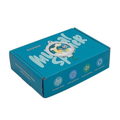 صندوق ورقي مموج قابل للطي