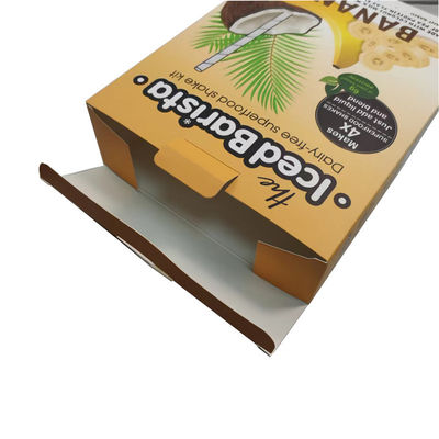 الورق القابل للطي باللون الكامل علبة الحبوب المخصصة