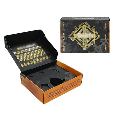 عطر الزهور المطبوعة حسب الطلب صندوق الشحن هيكل المواد القابلة لإعادة التدوير