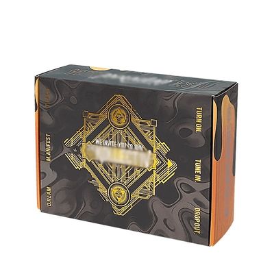 عطر الزهور المطبوعة حسب الطلب صندوق الشحن هيكل المواد القابلة لإعادة التدوير