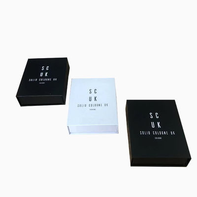 شعار مخصص وطباعة كتاب مغناطيسي شكل كولونيا عطر صندوق للتعبئة والتغليف التجميلي