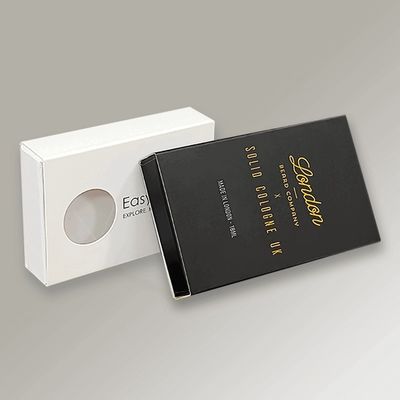 شعار مخصص صناديق الهدايا لزهور الصابون الطابعة حزمة الصابون صندوق ورق مع نافذة واضحة