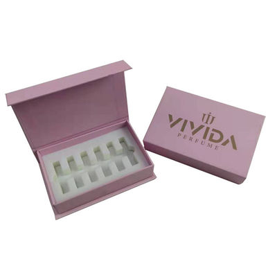 طلب مخصص مقبول 5ml 8ml 10ml مجموعات العطور الهدايا صناديق التعبئة مع غطاء الإسفنج