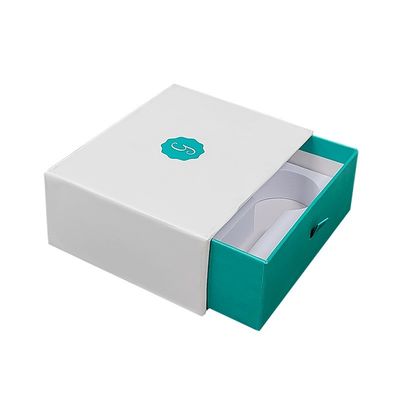 UV Finish Mint و White Rigid Cardboard Ice Globes لتمريض الوجه مجموعة الهدايا