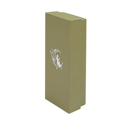 شعار مخصص غطاء فاخر ذهبي صغير وقاعدة زجاجة عطر صندوق هدية ورق مقوى صلب