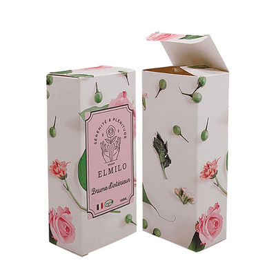 عطر طباعة مخصصة قابلة للتحلل الحيوي جمال العناية بالبشرة مستحضرات التجميل صندوق التعبئة والتغليف