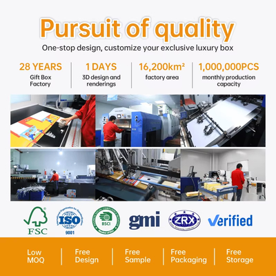 بيع بالجملة عقدة فاخرة مخصصة وأقراط صندوق مغناطيسي صندوق تخزين المجوهرات