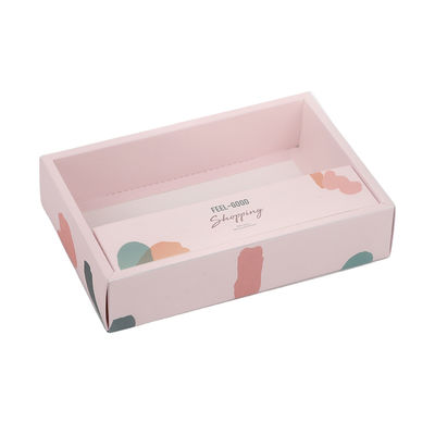 صندوق هدايا ملابس مخصصة عالية الجودة وشخصية لتصميم غلاف تغليف الجوارب والملابس والإكسسوارات مع نافذة