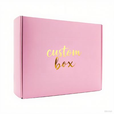 بيع بالجملة الورق المموجة القابلة لإعادة التدوير صندوق البريد التجميلي صناديق الشحن التجارة الإلكترونية قابلة للطي للشمع العطرية مادة ملامنة