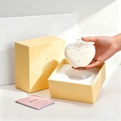 عطر فريد من نوعه 50 مل مجموعة هدايا الصندوق المرأة الوردي غطاء صلب وصندوق قاعدة العلاج العطري التعبئة والتغليف مصنوع من الورق