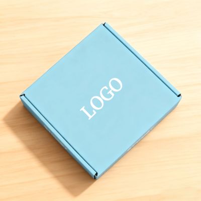 Custom Corrugated Paper Box for Shoes and Clothes Folding Aircraft Shipping and Packaging with Glossy Lamination Sponge Liner