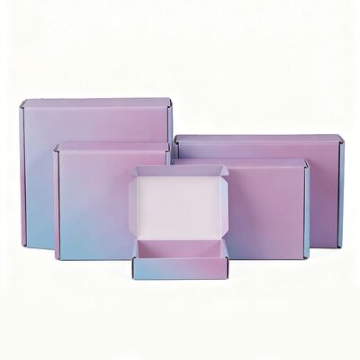 صندوق هدايا بطاقات ملفوفة قابلة للتحلل البيولوجي