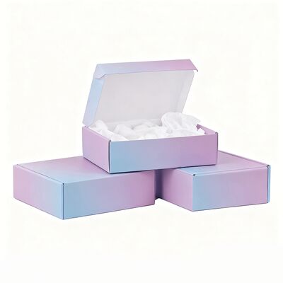 صندوق هدايا بطاقات ملفوفة قابلة للتحلل البيولوجي